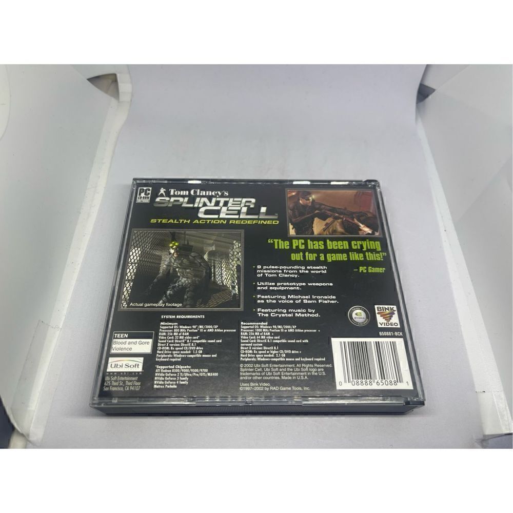 Tom Clancy’s Splinter Cell for PC Tom Clancy - Picture 4 of 4
